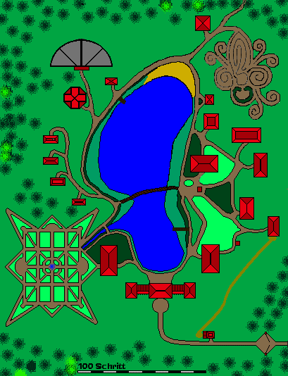 Halle der Arkanen Macht zu Andrafall �bersichtsplan